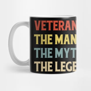 Veteran Man Myth Legend Mug